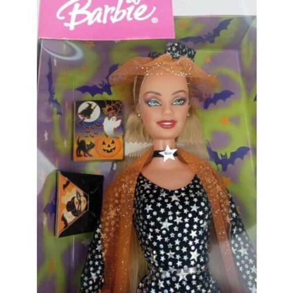 Barbie Halloween Enchantress Vintage Collectable  Doll 2003 Mattel #B6269 New - Picture 13 of 16